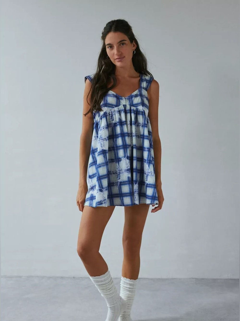 Urban Outfitters Out From Under Avril Babydoll Lounge Mini Dress Medium